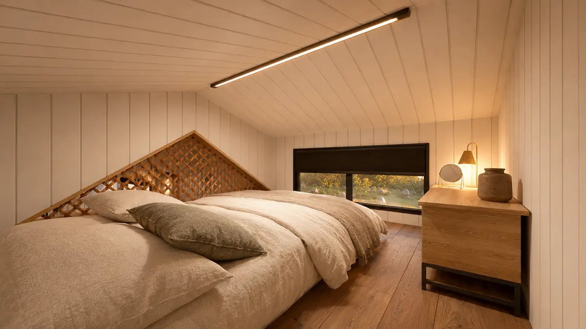 Zweiter separater Schlafbereich im Mobilen Tiny House 30