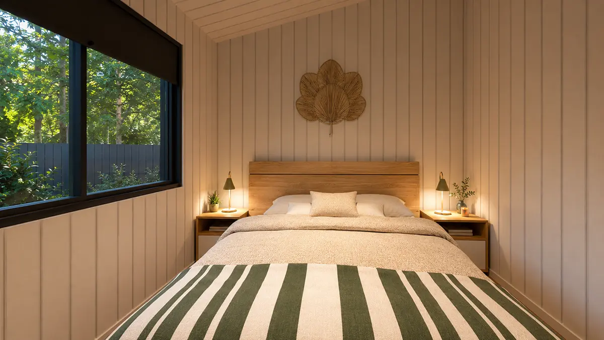 Schlafraum im Modularen Tiny House 39
