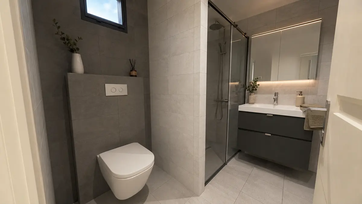 Badezimmer im Modularen Tiny House 50