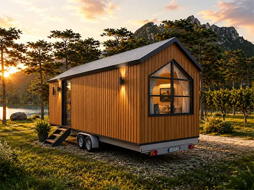 Mobiles Tiny House 20 mit Rädern